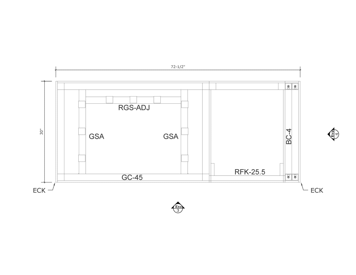 6 SERIES 6 Ft Outdoor Kitchen Island - 6.2BLZB