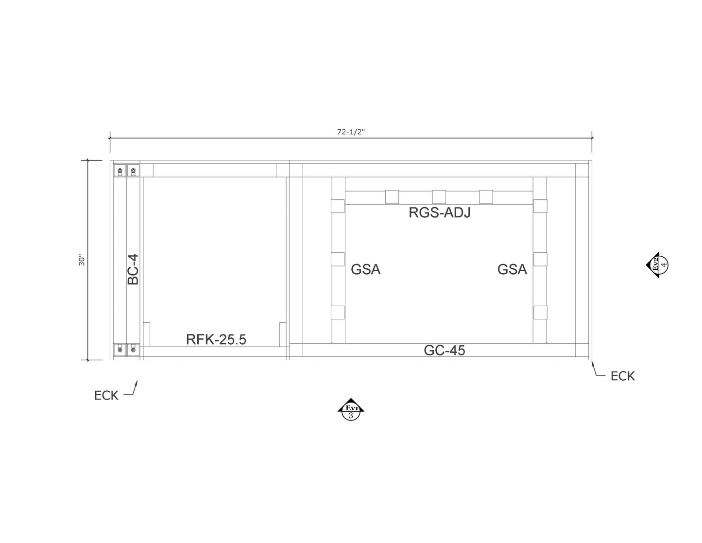 6 SERIES 6 Ft Outdoor Kitchen Island - 6.2BLZB