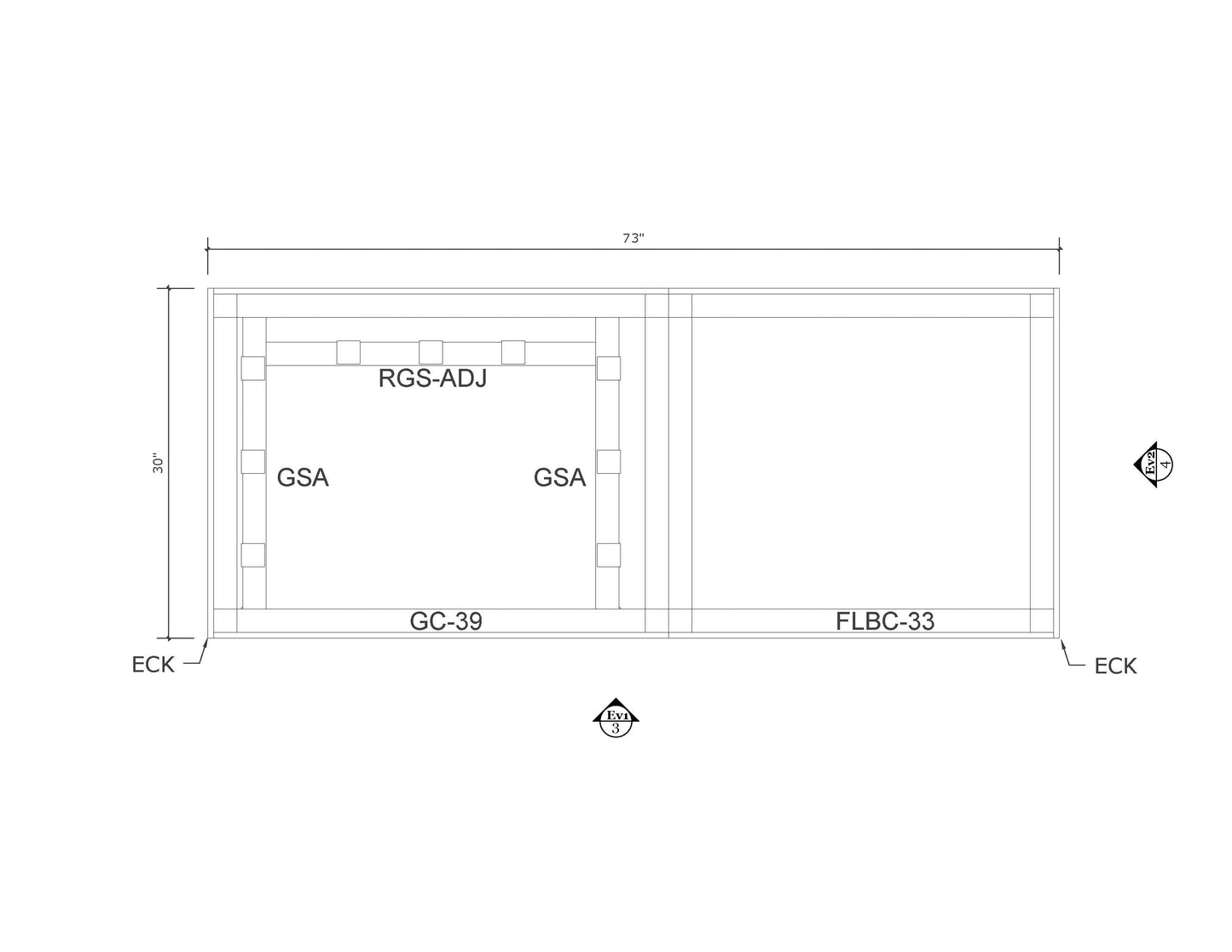 6 SERIES 6 Ft Outdoor Kitchen Island - 6.3RCSA