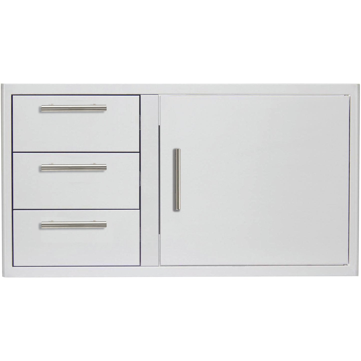 Blaze 39-Inch Access Door and Triple Drawer Combo - BLZ-DDC-R-39-LTSC