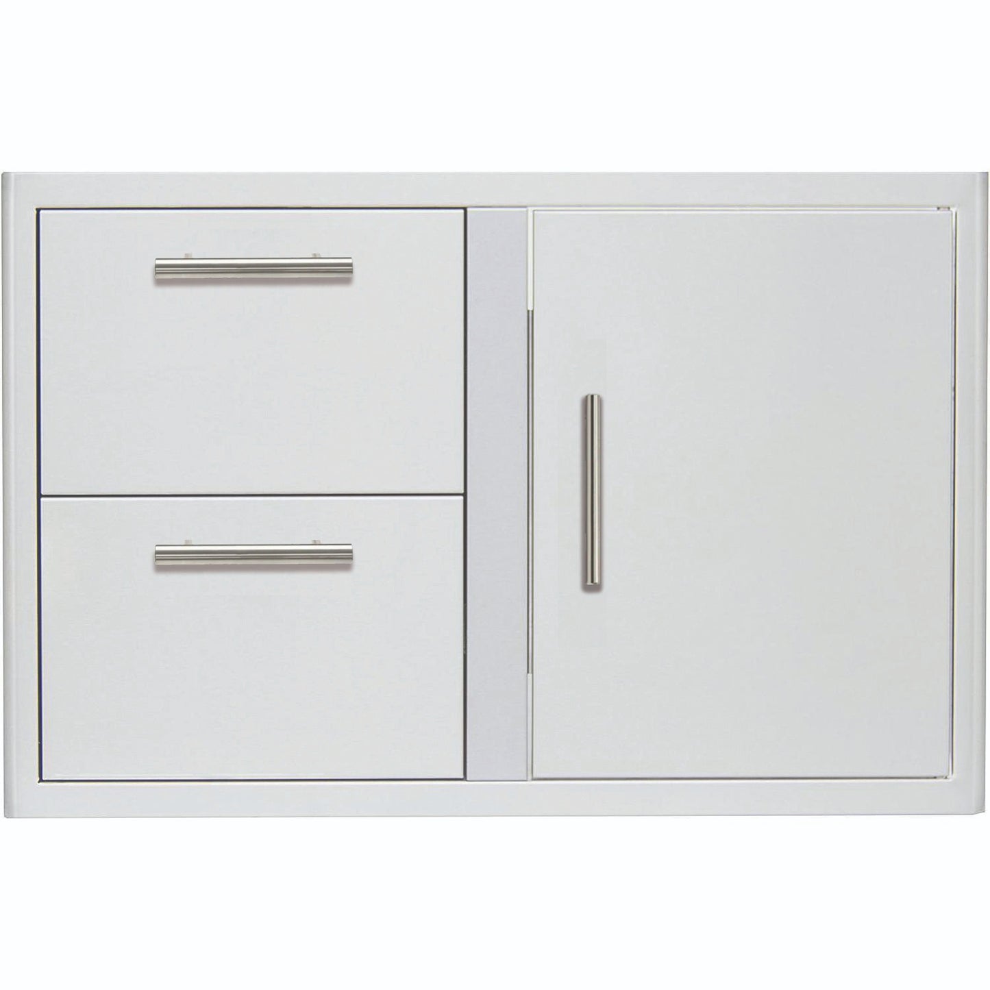 Blaze 32-Inch Access Door & Double Drawer Combo - BLZ-DDC-R-LTSC