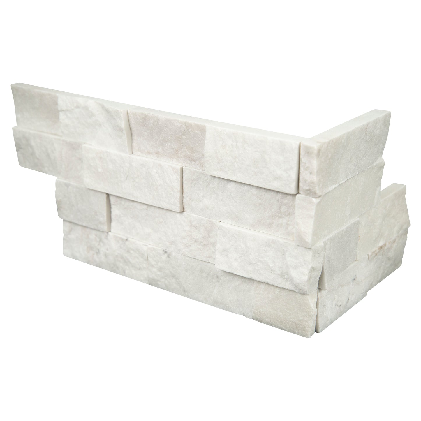 Cosmic White Stacked Stone