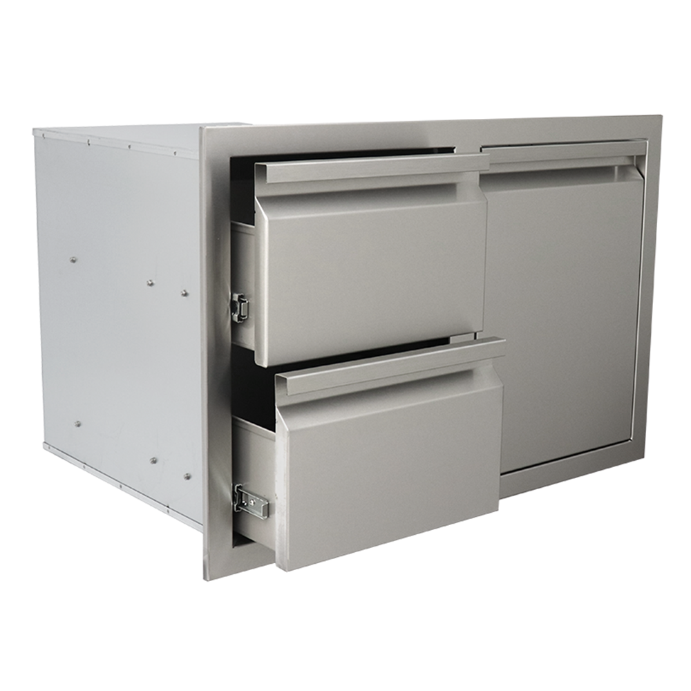 Valiant Double Drawer & LP Bottle Storage- VDCL1