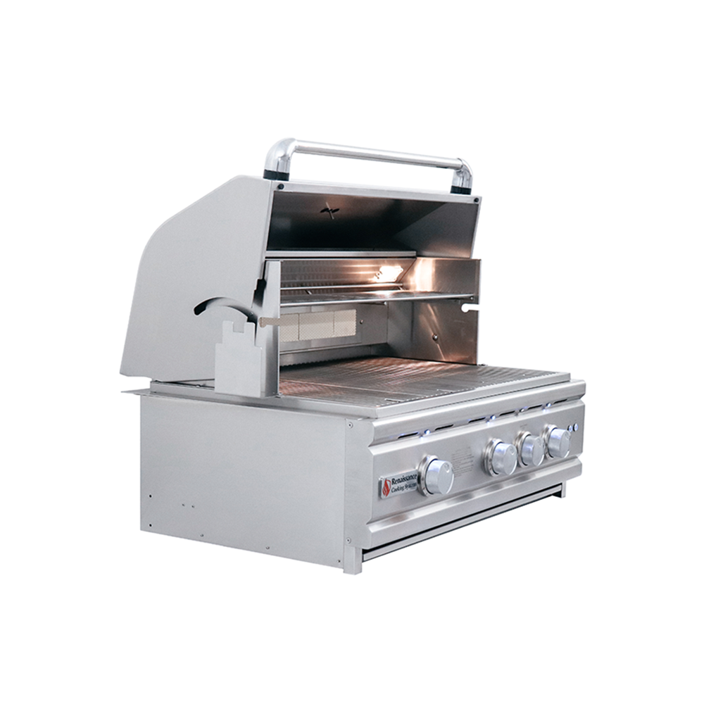 30" Cutlass Pro Grill W/ Briquette Trays- RON30B