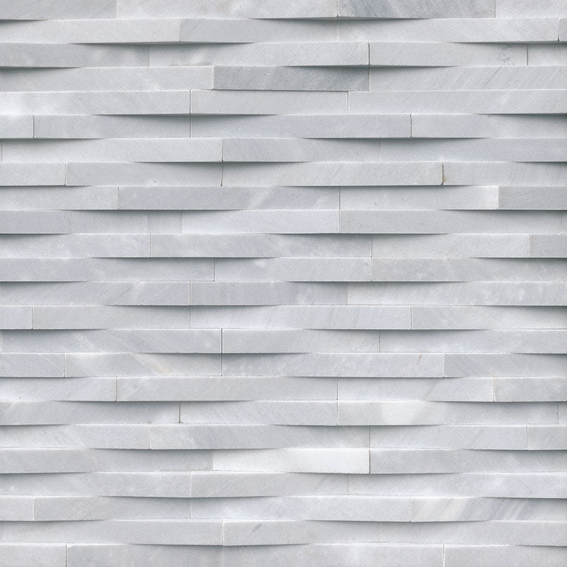 Cosmic Gray 3d Wave Stacked Stone