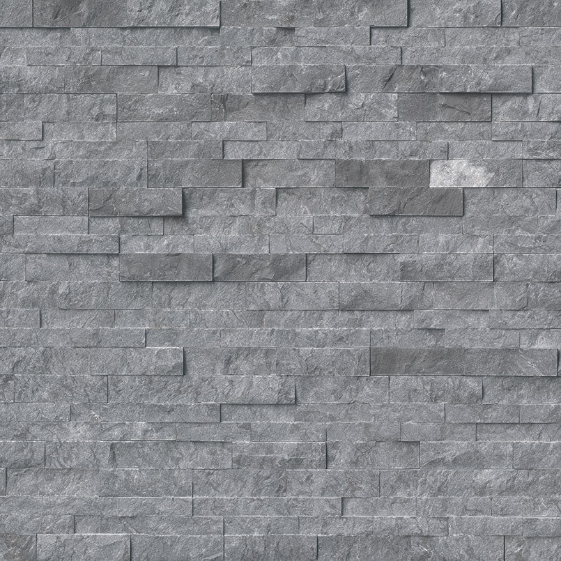 Glacial Grey Marble Stacked Stone