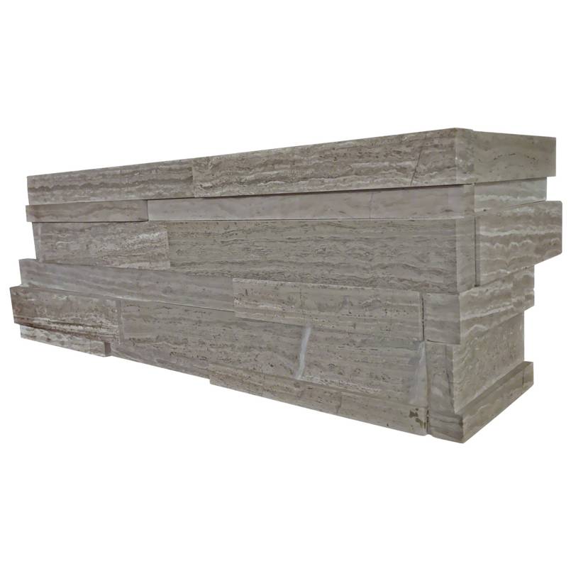 Gray Oak 3d Stacked Stone