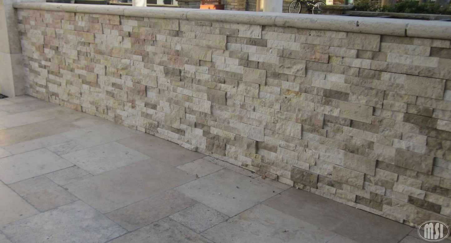 Roman Beige Stacked Stone
