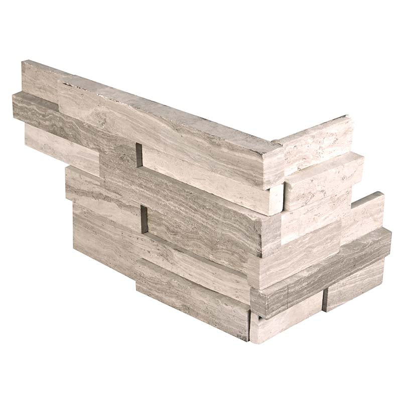White Oak 3d Stacked Stone