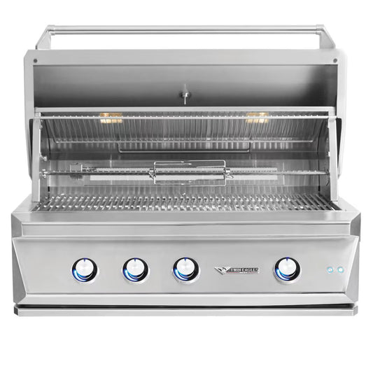 36" Twin Eagles Gas Grill with Infrared Rotisserie- TEBQ36R-C