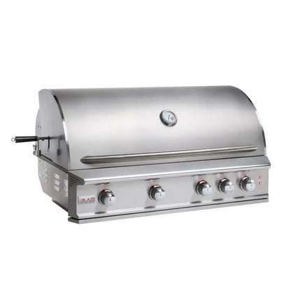 Blaze Professional 44-Inch 4 Burner Built-In Gas Grill With Rear Infrared Burner-BLZ-4PRO-LP/NG