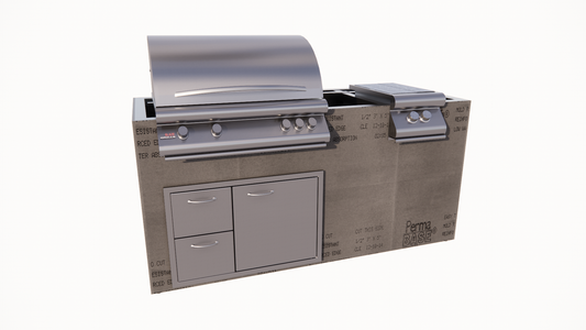 6 SERIES 6 Ft Outdoor Kitchen Island - 6.0BLZB