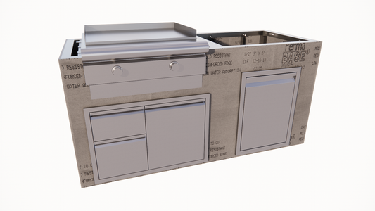 6 SERIES 6 Ft Outdoor Kitchen Island - 6.3RCSB