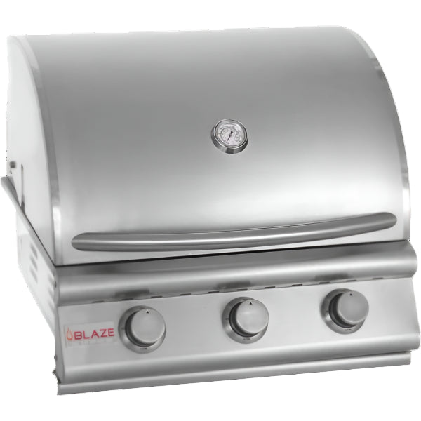 Blaze Prelude LBM 25-Inch 3-Burner Gas Grill - BLZ-3LBM-LP/NG