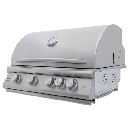 Blaze 32-Inch 4-Burner Premium LTE+ Gas Grill with Rear Burner and Built-in Lighting System - BLZ-4LTE3-LP/NG