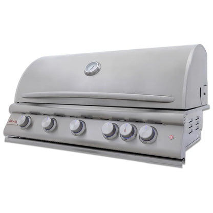 Blaze 40-Inch 5-Burner Premium LTE+ Gas Grill with Rear Burner and Built-in Lighting System - BLZ-5LTE3-LP/NG