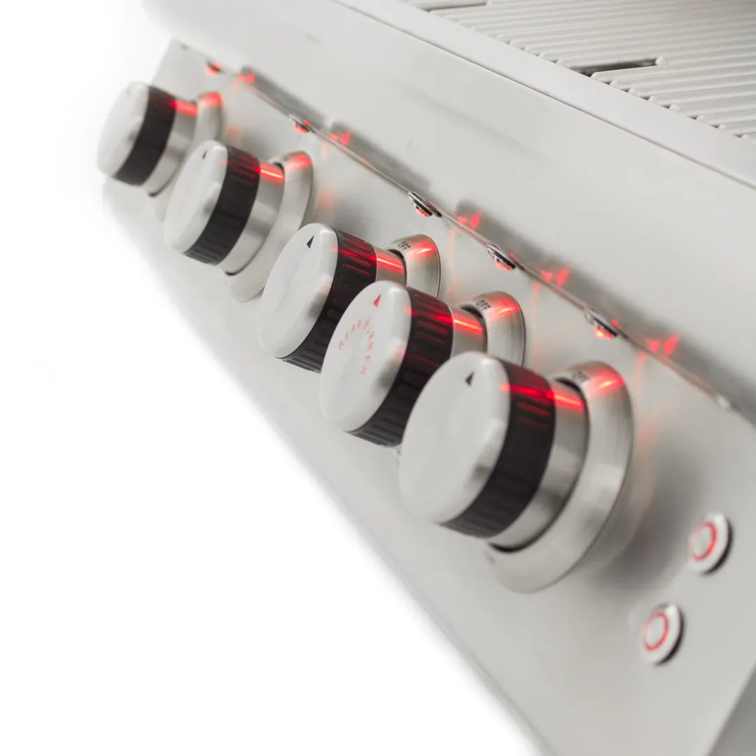 Blaze 32-Inch 4-Burner LTE Gas Grill with Rear Burner and Built-in Lighting System - BLZ-4LTE2-LP/NG
