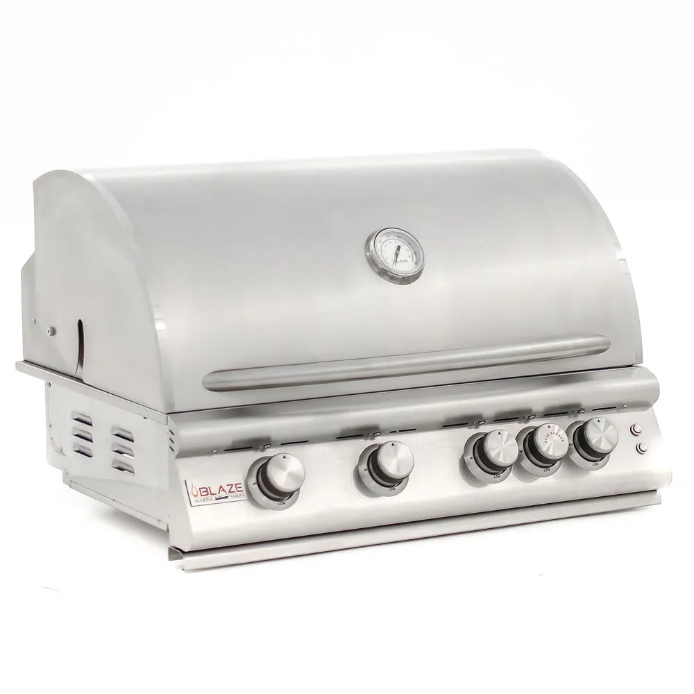 Blaze Marine Grade 316L 4-Burner Premium LTE - BLZ-4LTE2MG-LP/NG