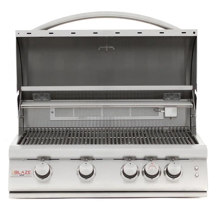 Blaze Marine Grade 316L 4-Burner Premium LTE - BLZ-4LTE2MG-LP/NG