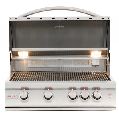 Blaze Marine Grade 316L 4-Burner Premium LTE - BLZ-4LTE2MG-LP/NG