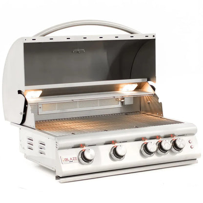 Blaze Marine Grade 316L 4-Burner Premium LTE - BLZ-4LTE2MG-LP/NG