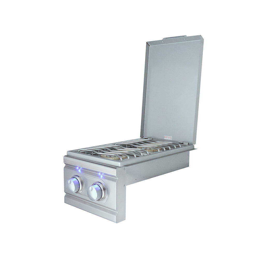 Cutlass Pro Double Side Burner- RDB1EL