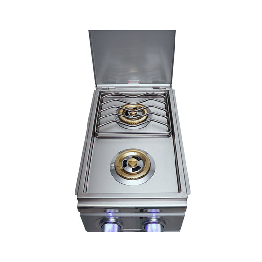 Cutlass Pro Double Side Burner- RDB1EL