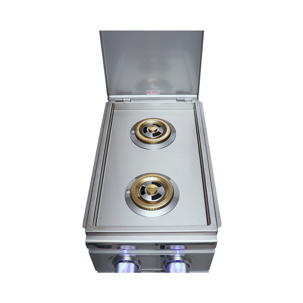 Cutlass Pro Double Side Burner- RDB1EL