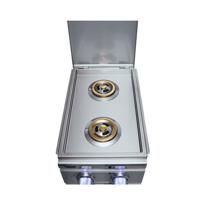 Cutlass Pro Double Side Burner- RDB1EL