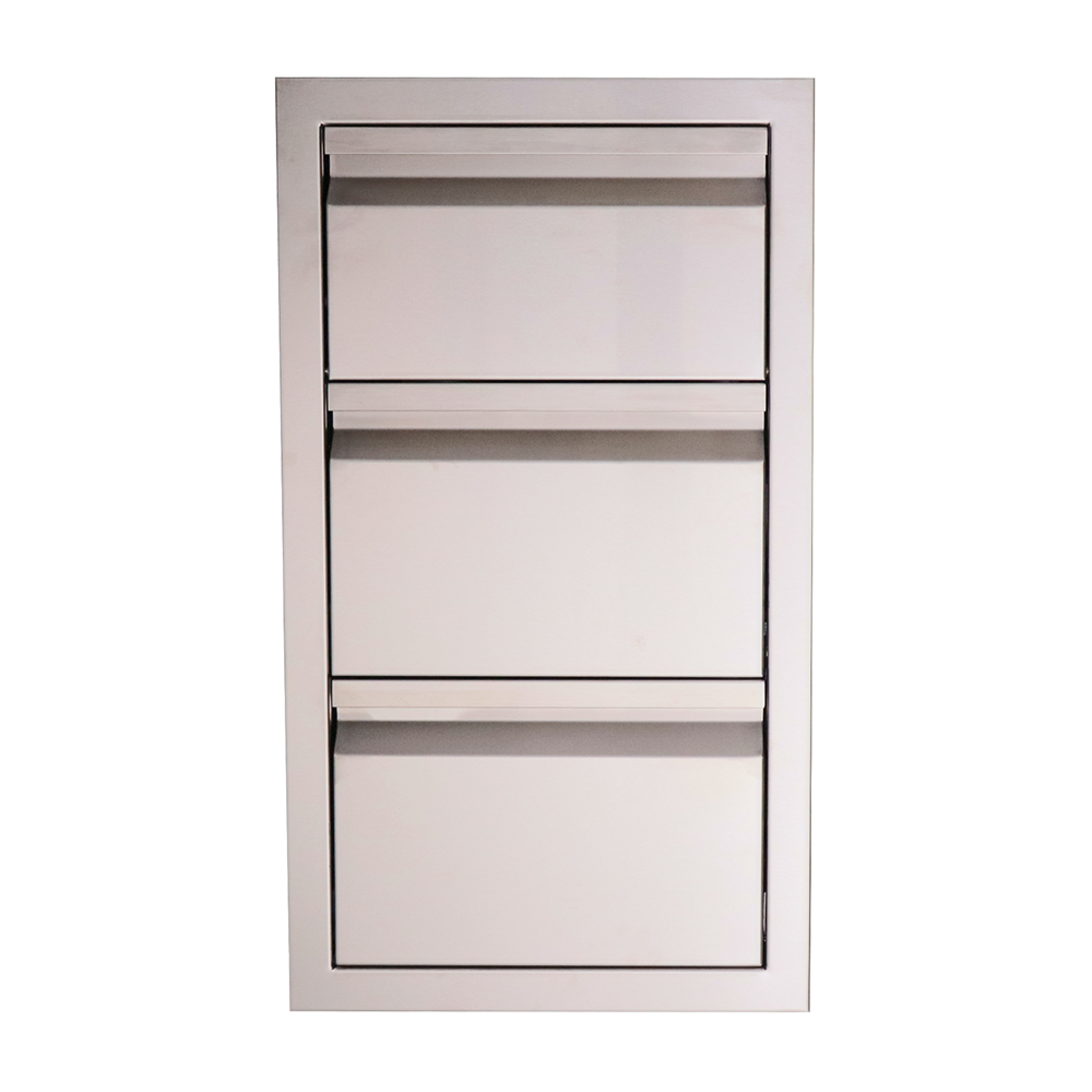 Valiant Series Double Drawer w/ Paper Towel Drawer Combo- VTHC1