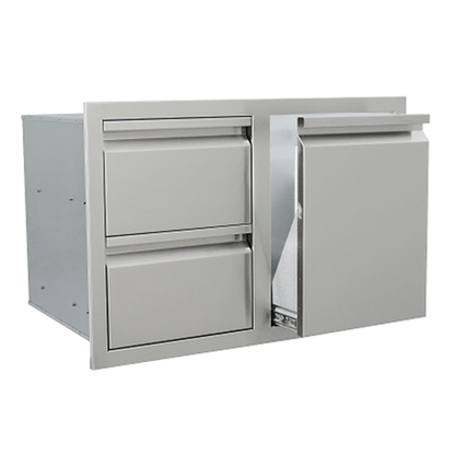 Valiant Double Drawer & LP Bottle Storage- VDCL1