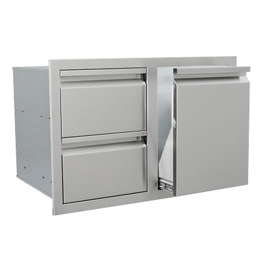 Valiant Double Drawer & LP Bottle Storage- VDCL1
