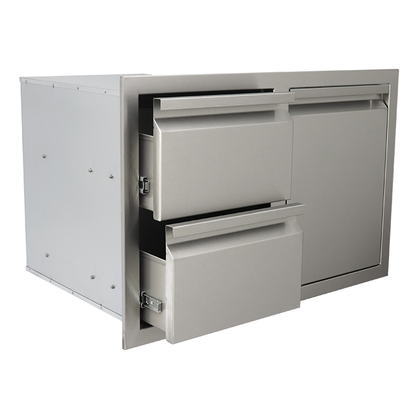 Valiant Double Drawer & LP Bottle Storage- VDCL1