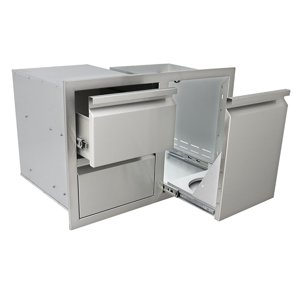 Valiant Double Drawer & LP Bottle Storage- VDCL1