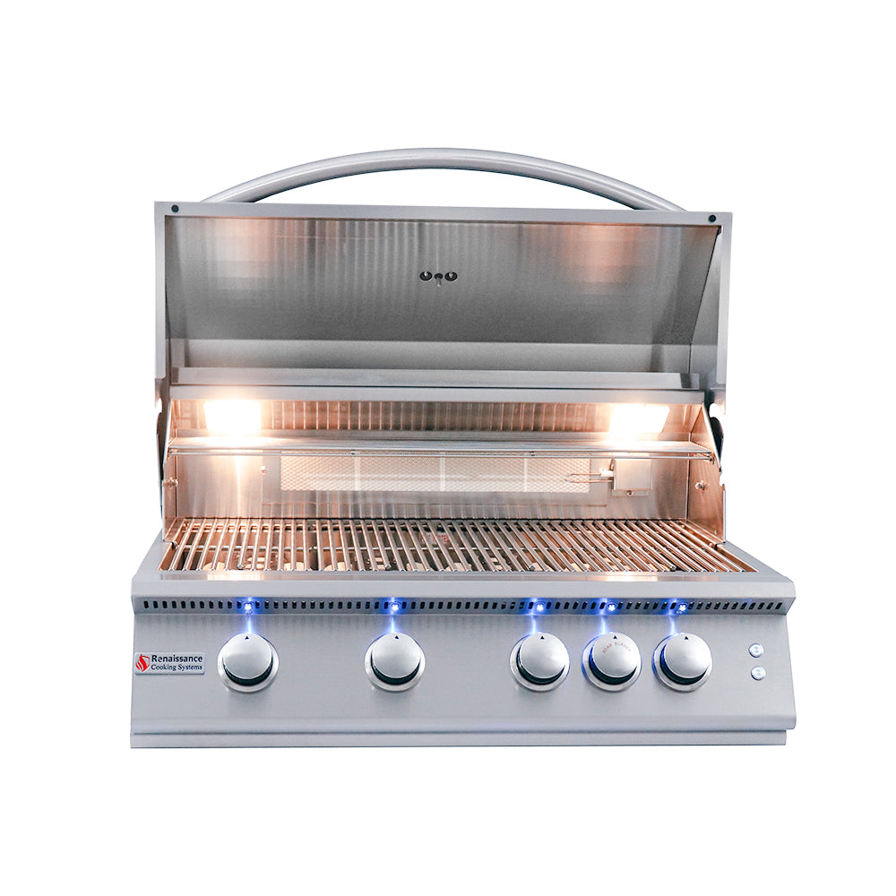 32" Premier Grill w/ Lights- RJC32AL