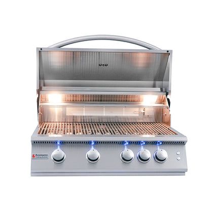 32" Premier Grill w/ Lights- RJC32AL