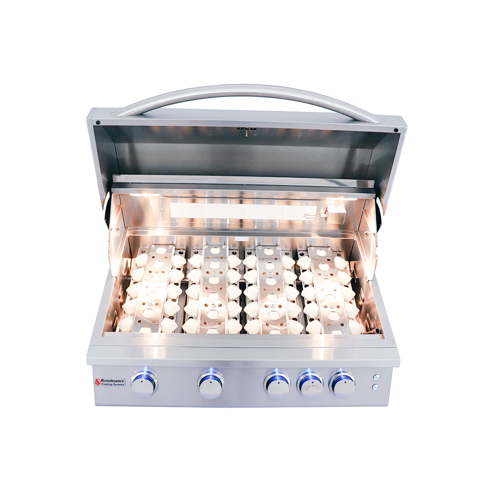 32" Premier Grill w/ Lights- RJC32AL