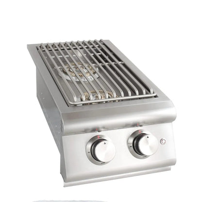 Blaze Built-In Premium LTE Double Side Burner with Lights - BLZ-SB2LTE-LP/NG