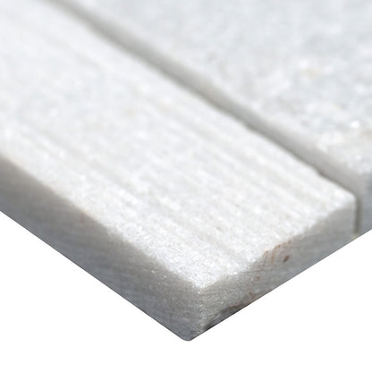 Arctic White Multi Finish Stacked Stone