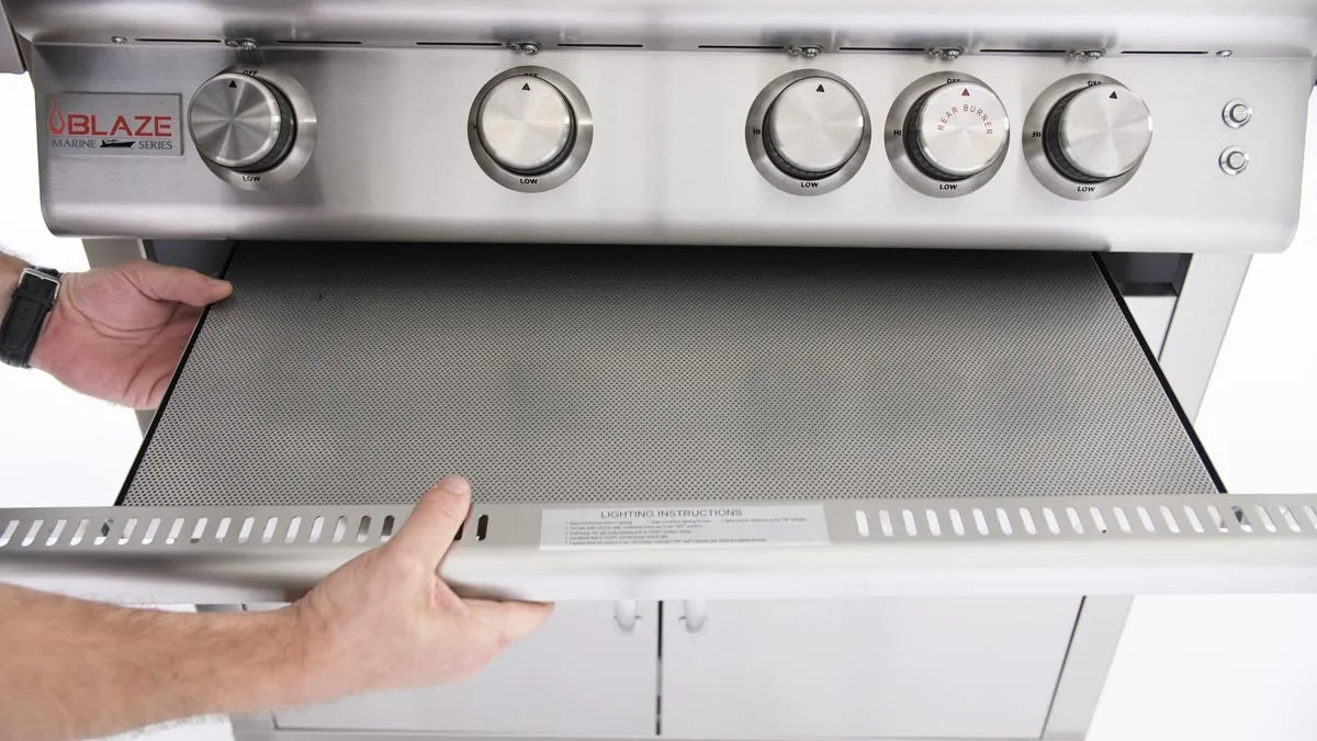 Blaze Marine Grade 316L 4-Burner Premium LTE - BLZ-4LTE2MG-LP/NG