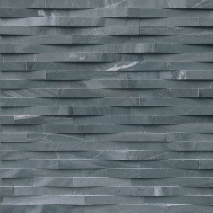 Cosmic Black 3d Wave Stacked Stone