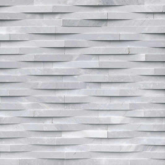 Cosmic Gray 3d Wave Stacked Stone