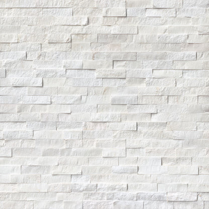 Cosmic White Stacked Stone