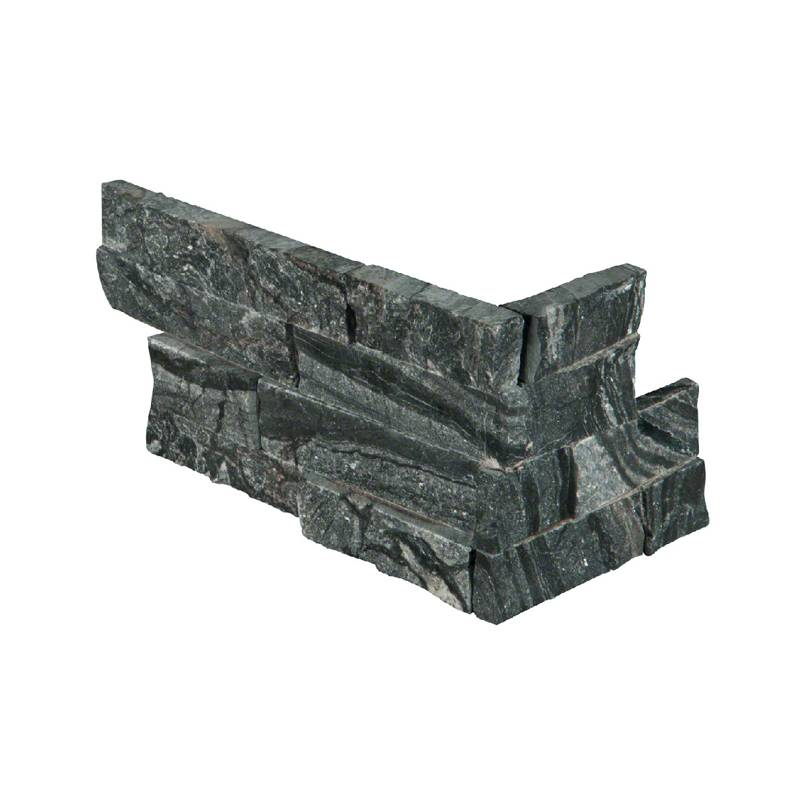 Glacial Black Stacked Stone