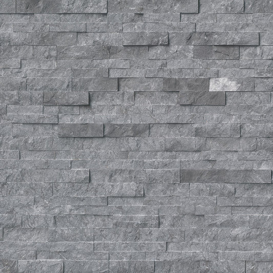 Glacial Grey Marble Stacked Stone