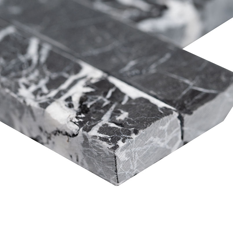 Marquina Nero Stacked Stone